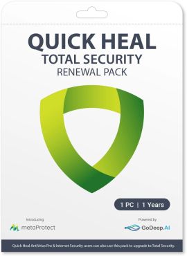Renewal Quick Heal Total Security 1PC 1Y